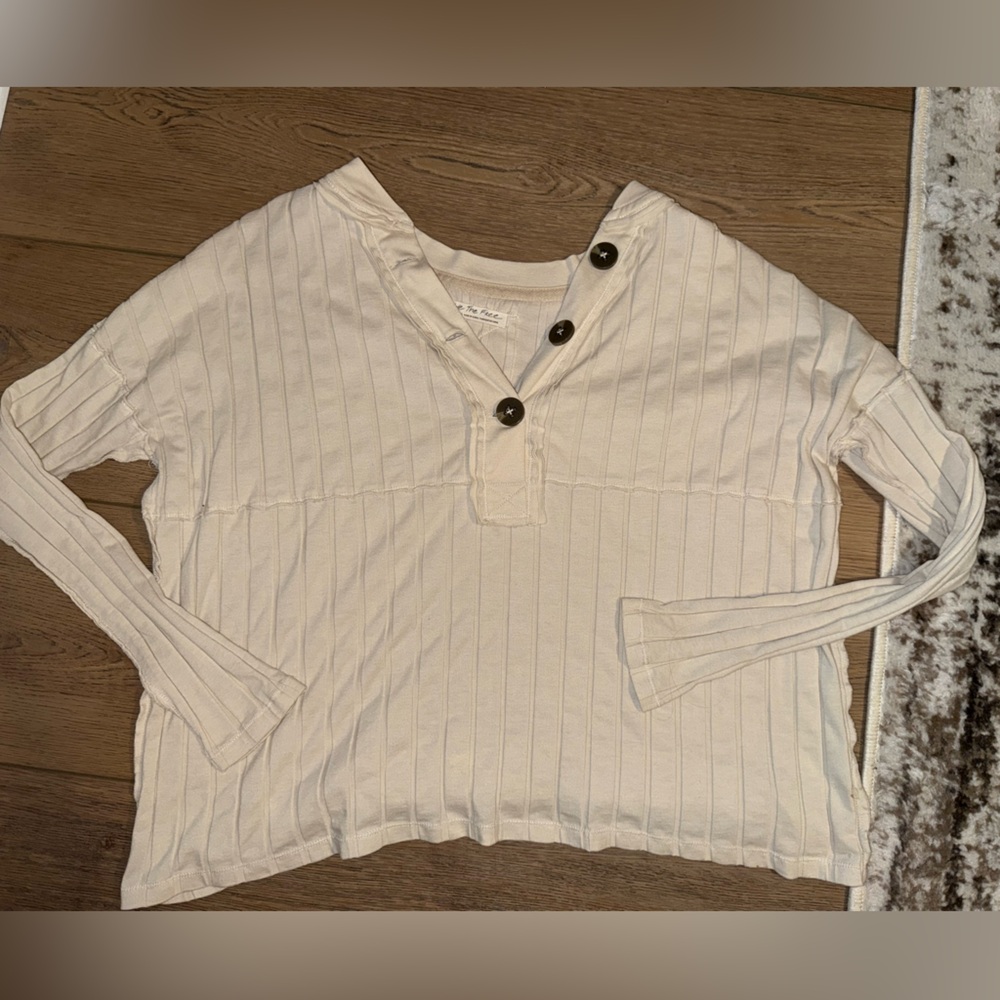 Free people off the shoulder sweater